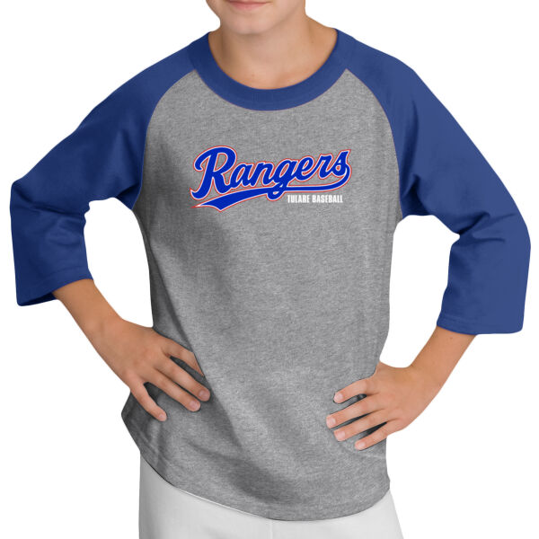 Youth Raglan 3/4 Tee Thumbnail